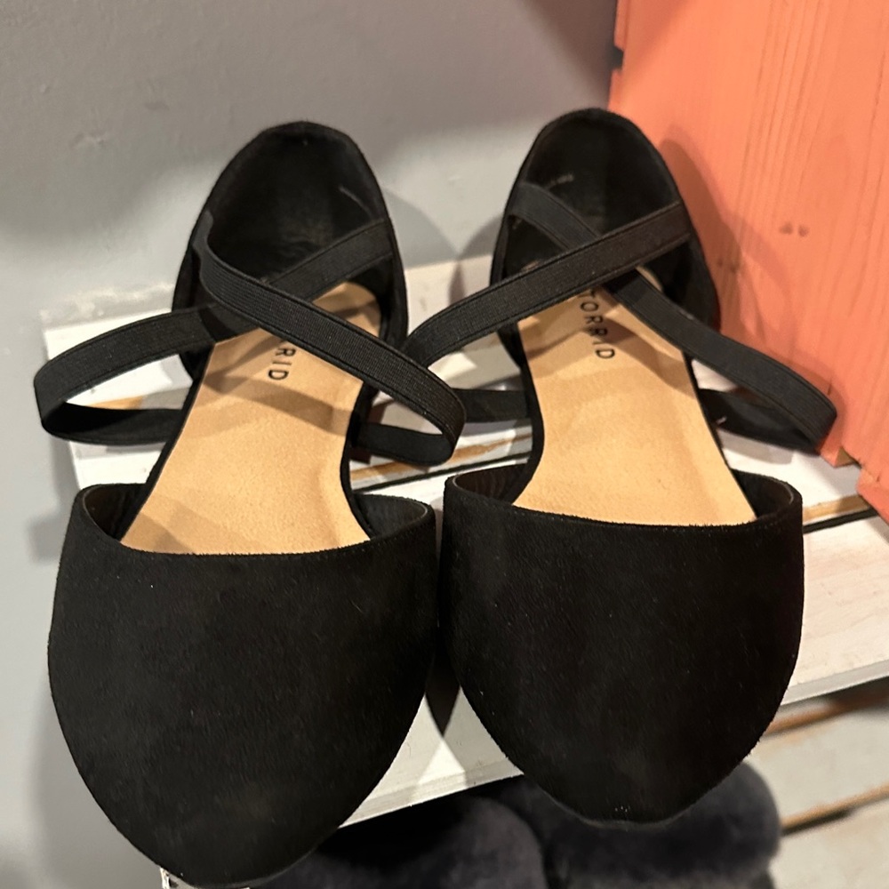Torrid Black Flats